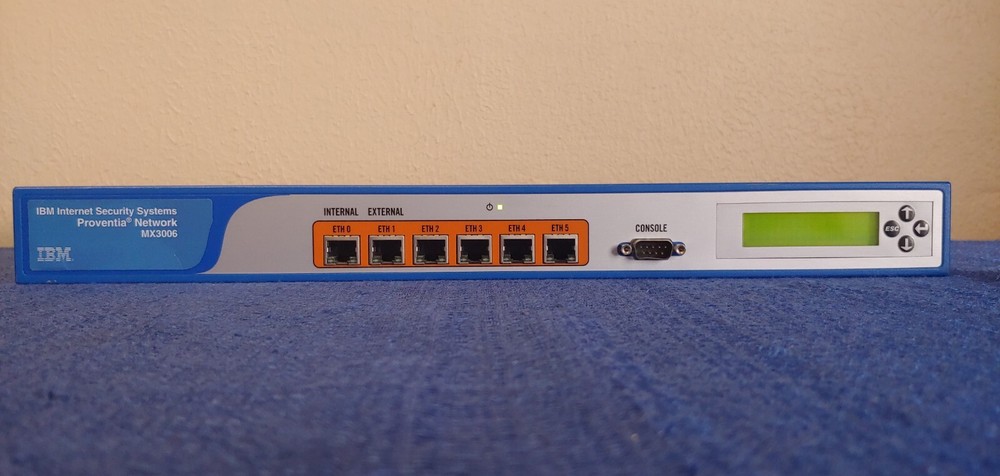 IBM Internet Security Systems Proventia Network MX3006 Security Appliance