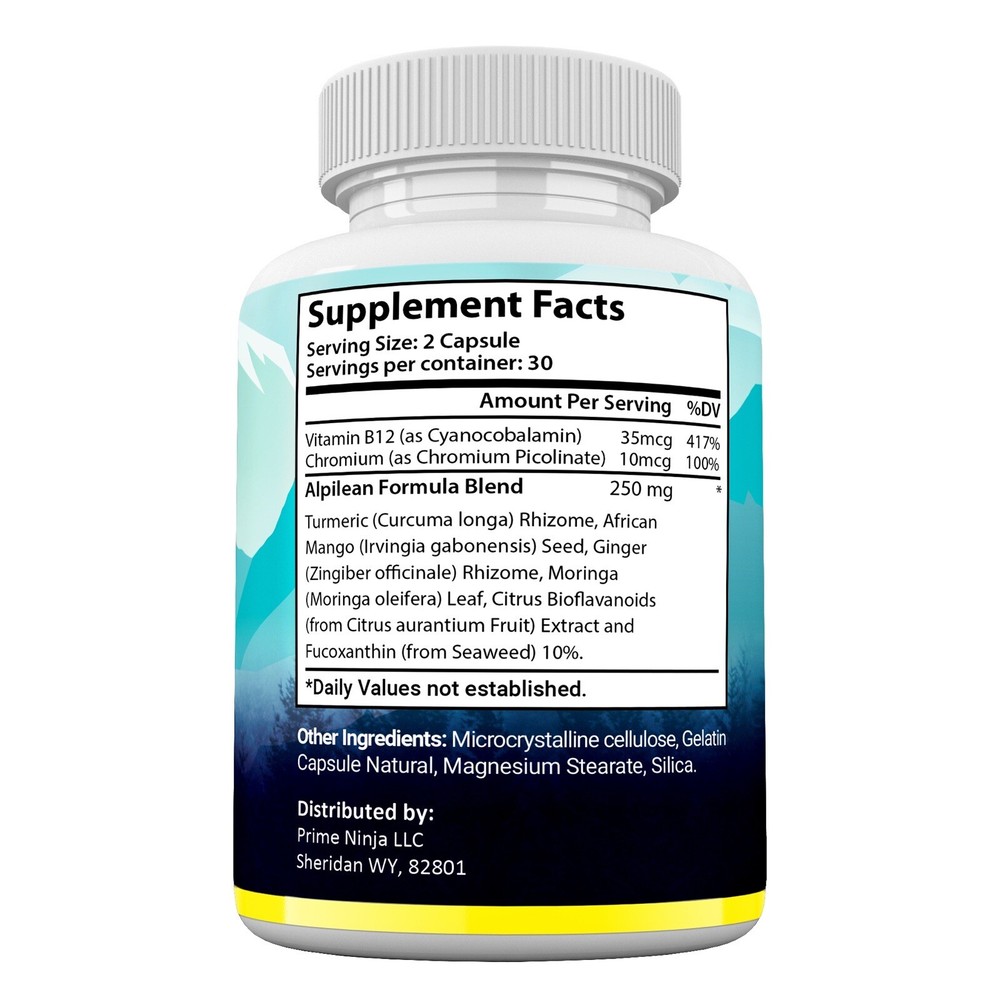 (3 Pack) Alpilean Pills, Advanced Formula Supplement, Original Maximum Strength