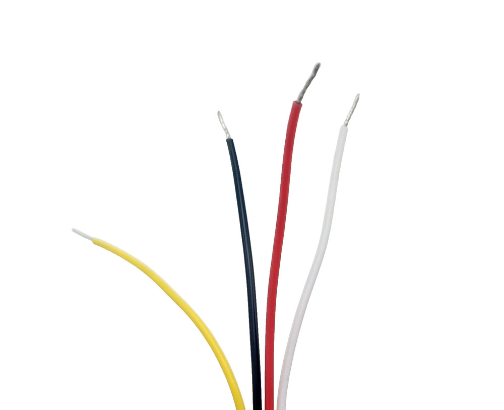 15" Slimline Low Profile Red Clear LED Stop Turn Tail Lights RV Trailer Backup