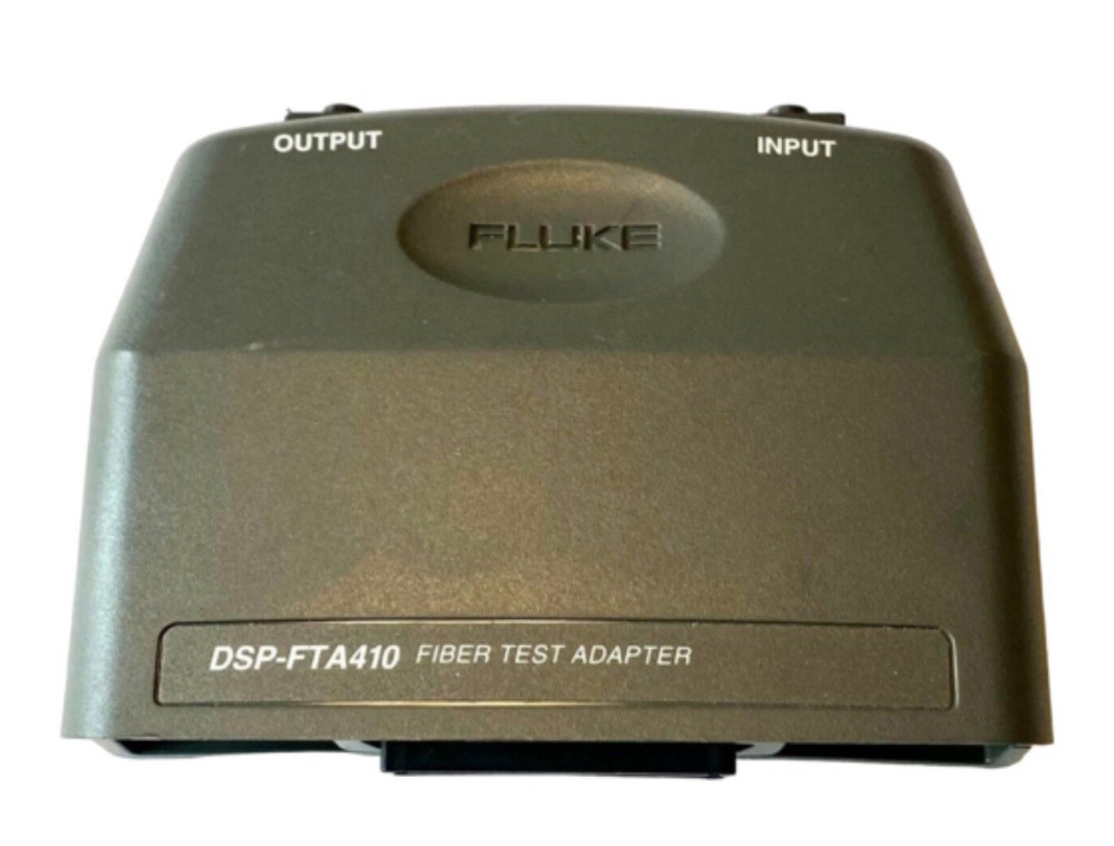 Genuine Fluke Networks DSP-FTA410 MultiMode MM Fiber Test Adapter 4000 Cable