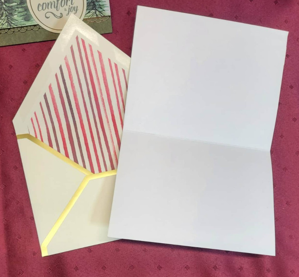 Stampin' Up! Holiday Cards pre-made