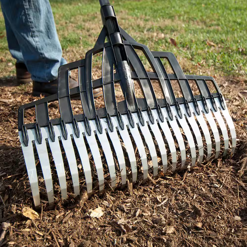 20-Tine Multi-Purpose Lawn Rake
