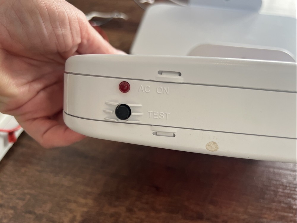 Wired Exit Signs 1 Double Sided & 3 One Sided AS IS UNTESTED