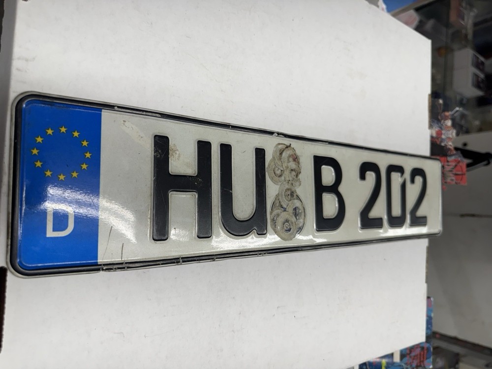 Hanau, German License Plate