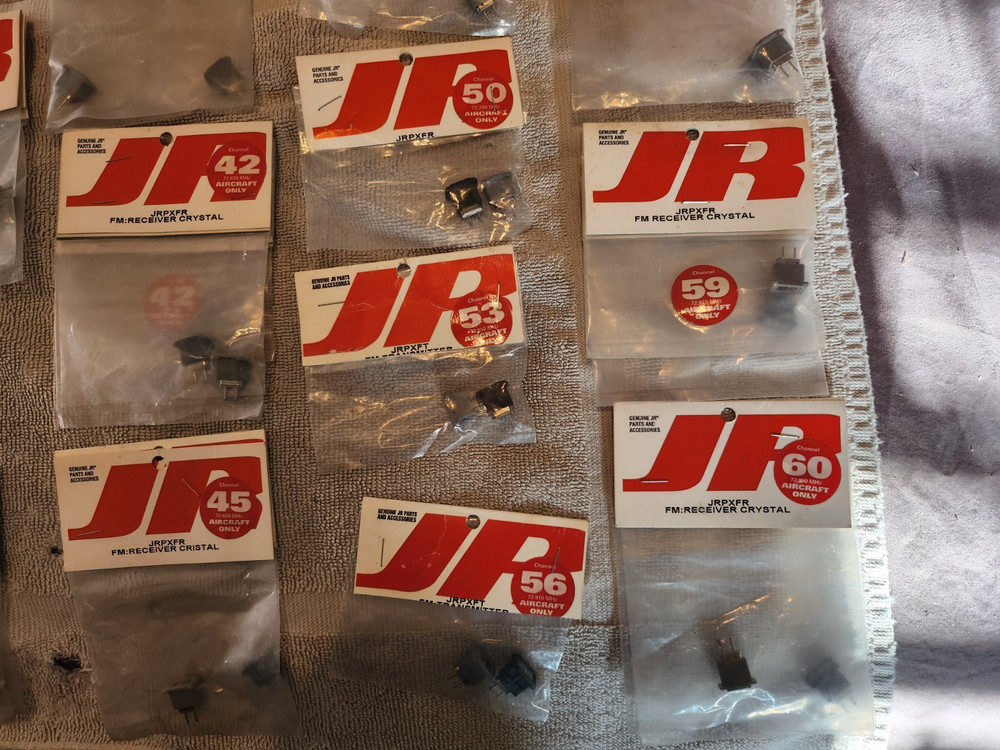 JR transmitter and reciever crystal set CH- 53