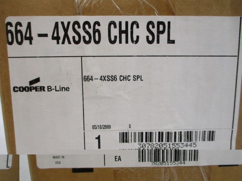 COOPER 664-4XSS6CHCSPL NSMP