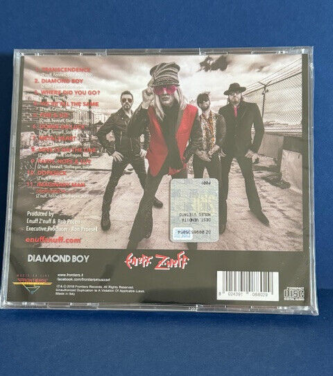 Enuff Znuff - Diamond Boy - Chip Znuff Autographed Signed CD