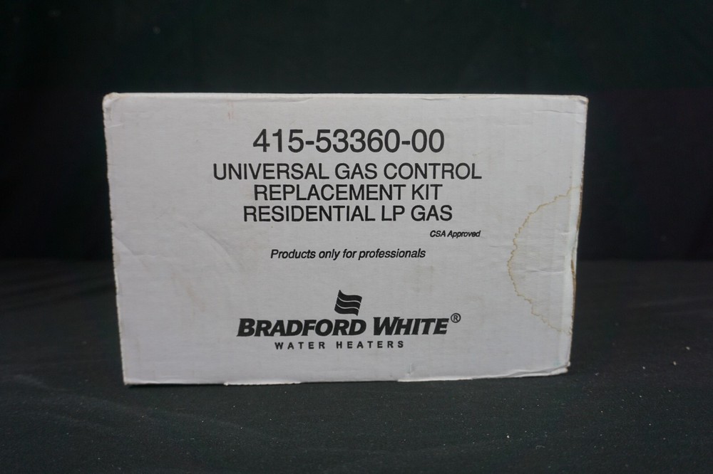BRADFORD WHITE 415-53359-00 UNIVERSAL GAS CONTROL REPLACEMENT KIT NEW