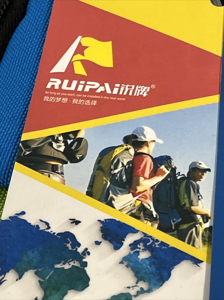 Ruipai Backpack Zip Pockets Multicolor