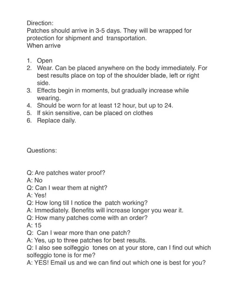 Glutathione Body Patch