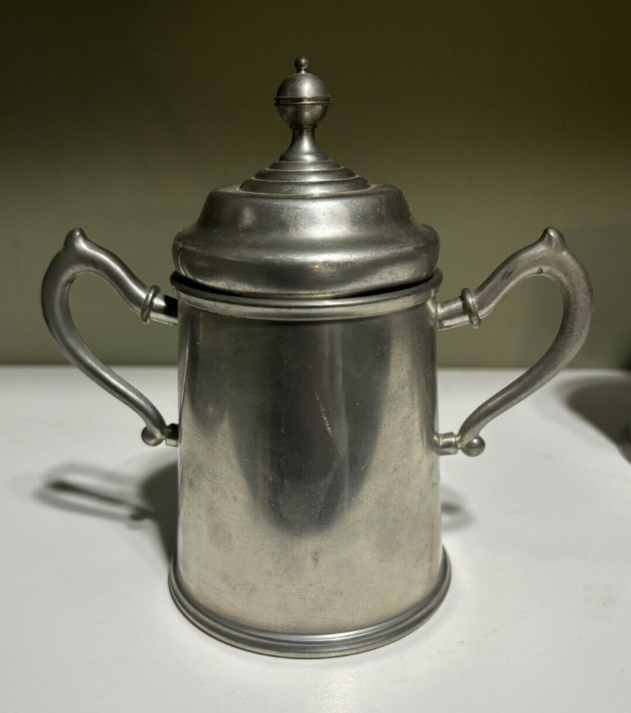 International Silver Co Pewter Tea Set