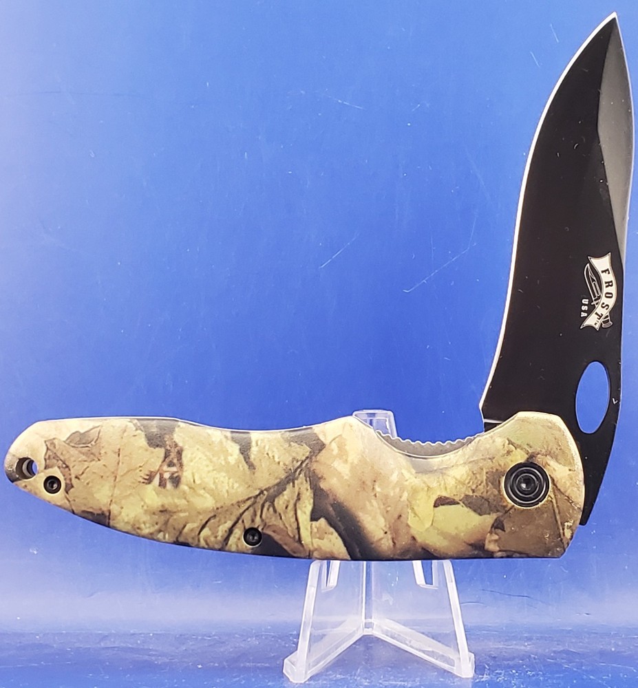 FROST CUTLERY DEAD FALL FOLDER 16-916CAB