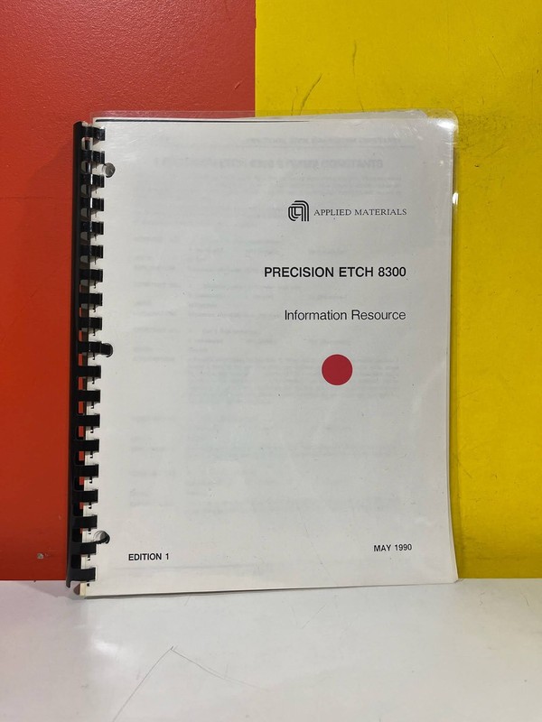APPLIED MATERIALS 8300 Precision System Information Resource