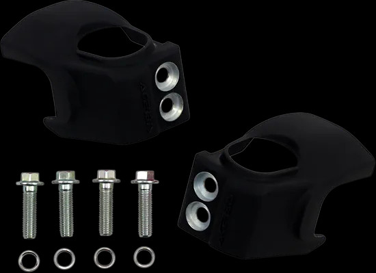 Acerbis Black Fork Shoe Boot Protector Pair BETA RR 200 2T 19-24