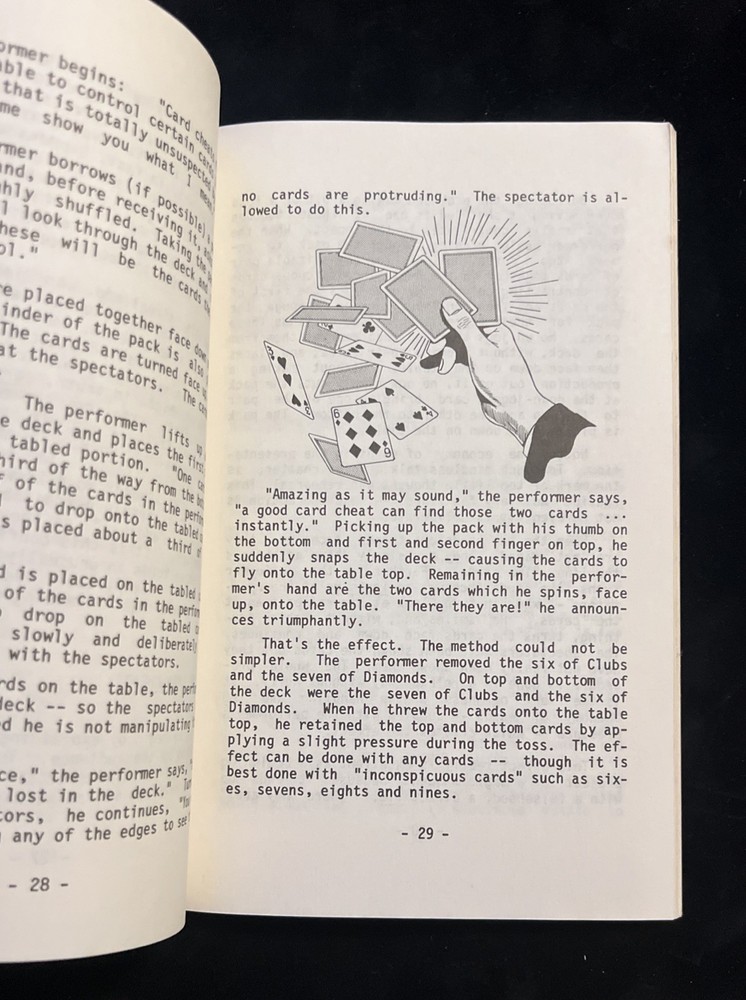 Vintage Eugene Burger Intimate Power Magic Book 1983