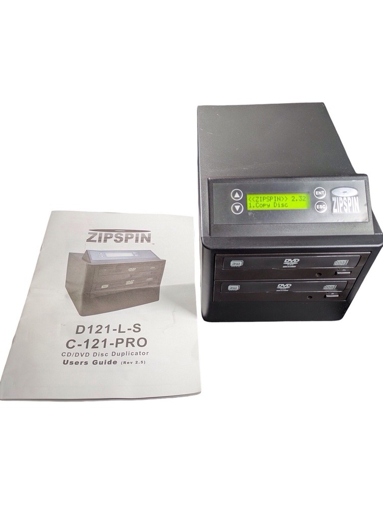 Zipspin CD/DVD Duplicator DVD Copier CD Burner  DVD-121-PRO WM-DC