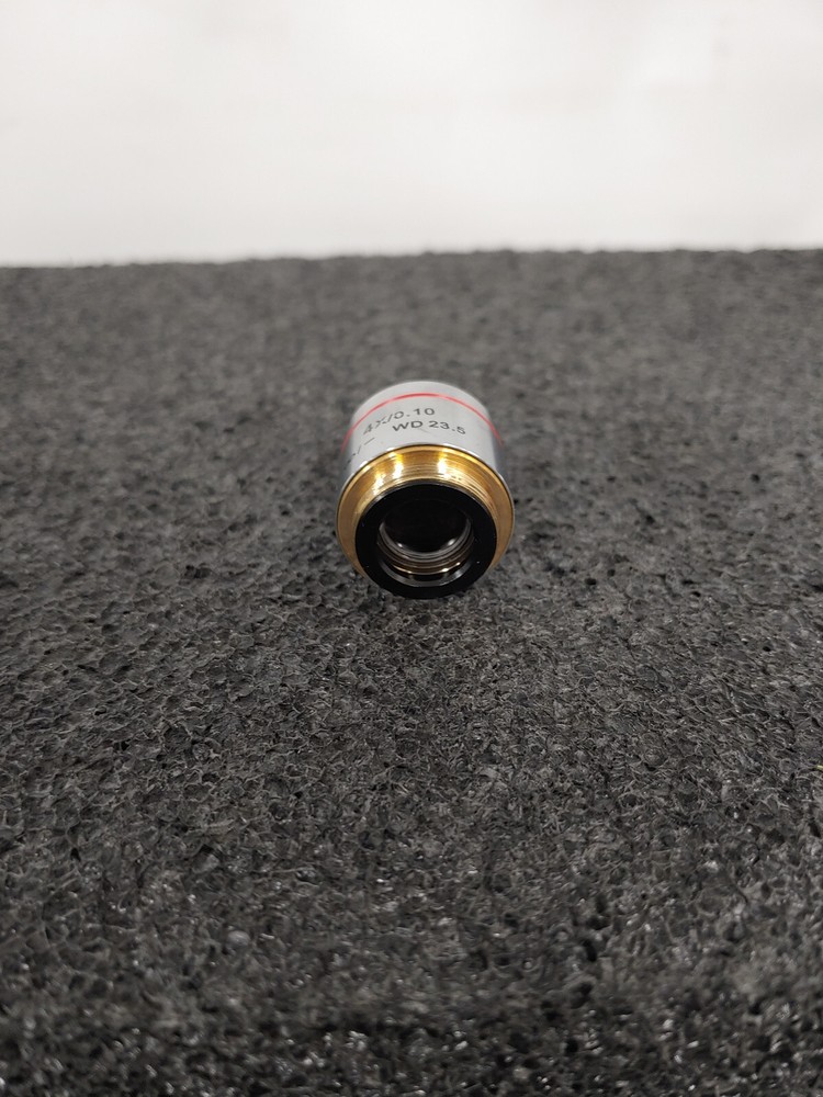 4X/0.10 WD 23.5 Microscope Objective