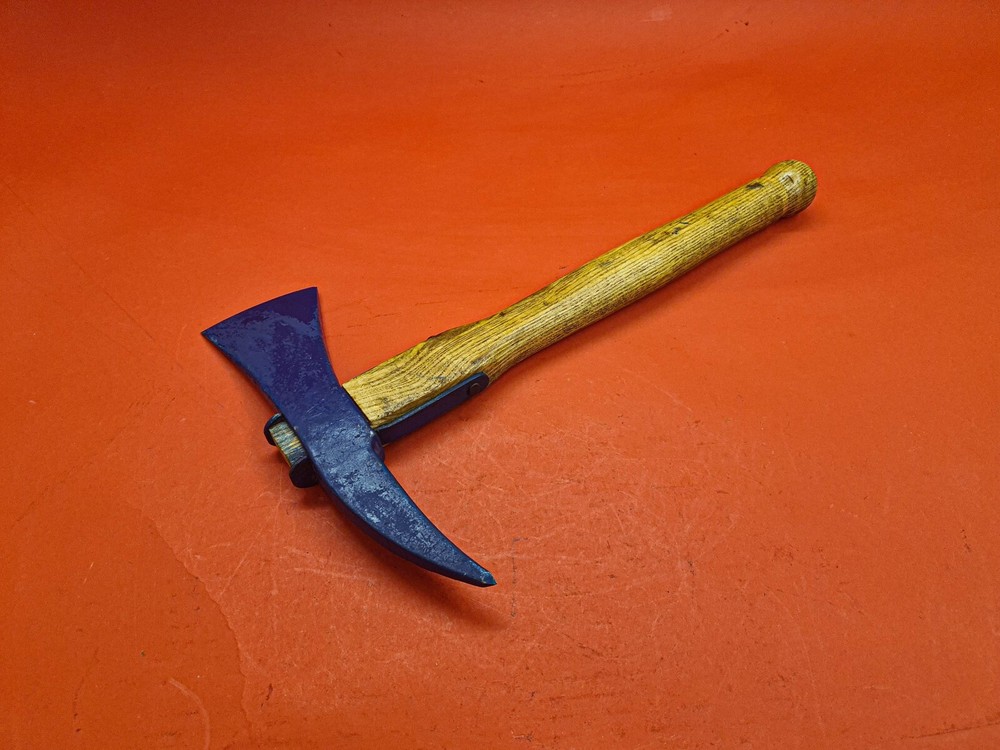 Hand forged firemans axe