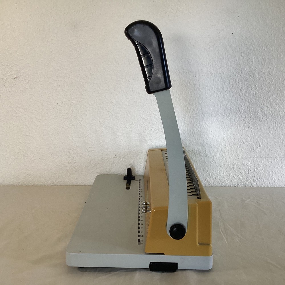 Offi-Bind Comb Punch and Binder Used Working