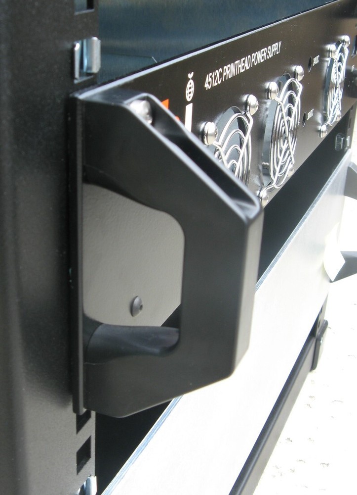 2U Rack Handle Kit, .375" Panel. Use on any 19" rackmount equipment.