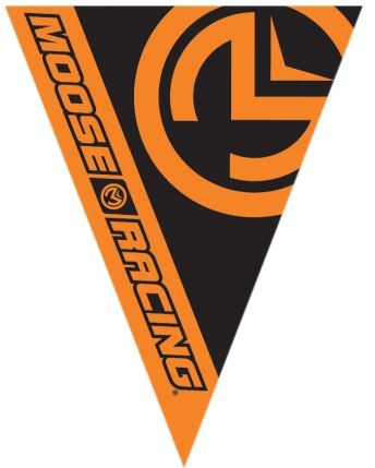 Moose Pennant Flags Orange (9904-0386)