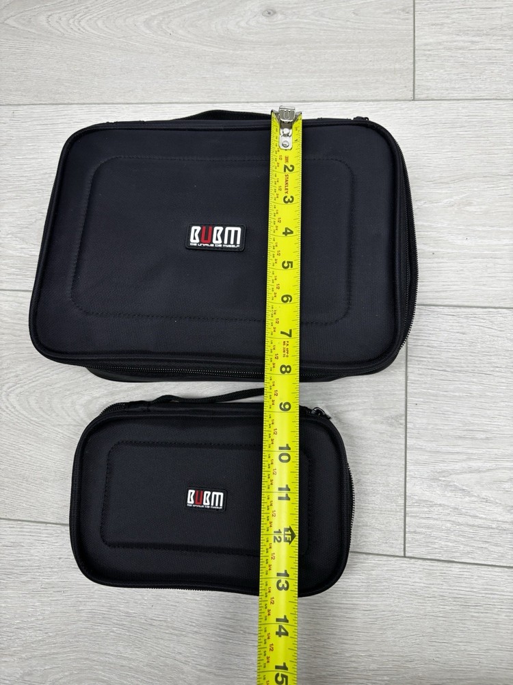 BUBM Game Case and Accessory Storage Bag Excellent Condition Black