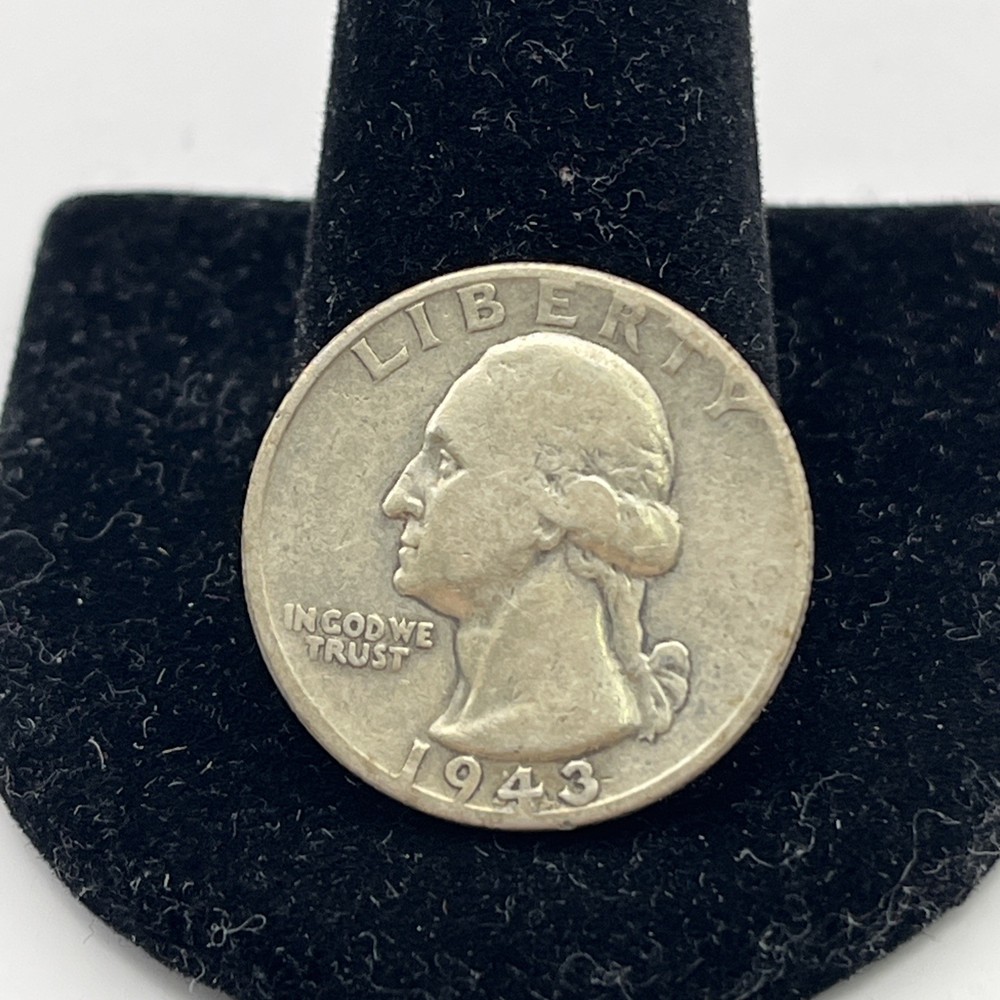 1943 25C Washington Quarter