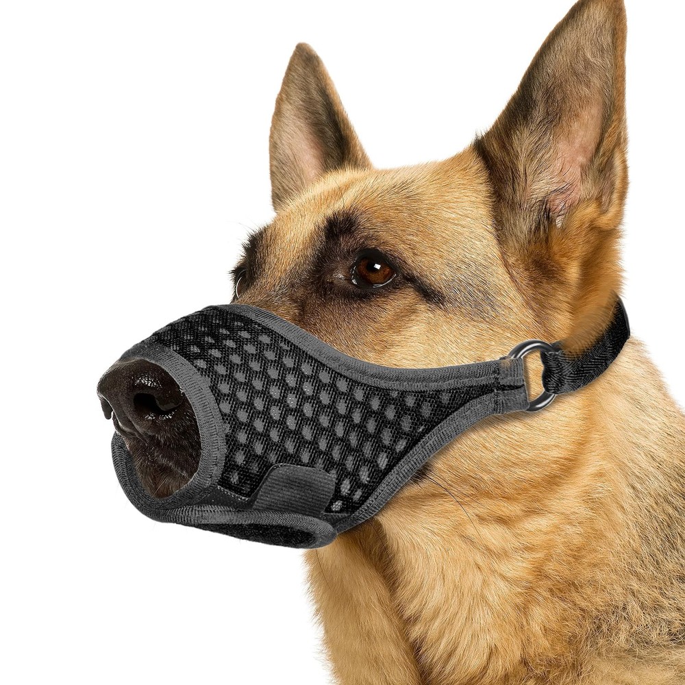 Soft Muzzle for Small Medium Sized Dogs Dog Muzzle to Prevent Biting Chewing ...