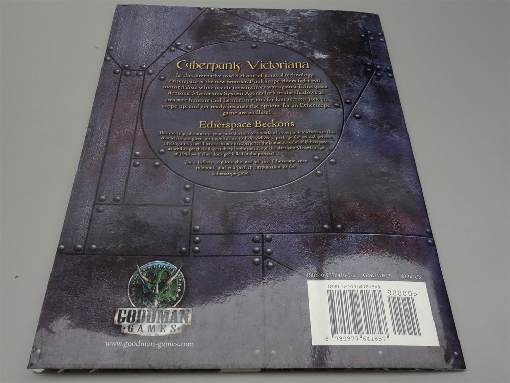 Etherscope - Just a Delivery Roleplaying Adventure (Goodman Games)