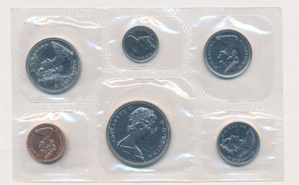 1970 CANADA PROOF LIKE COIN SET