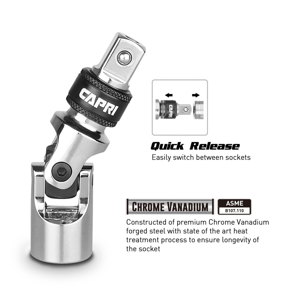 CP12270 Locking Universal Joint Set, 3-Piece