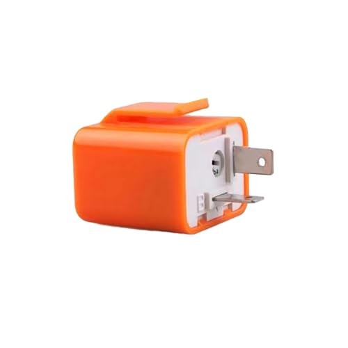 12V Flasher Relay 2 Pin Flash Adjustable Fix LED Electronic CAR Motorcycle
