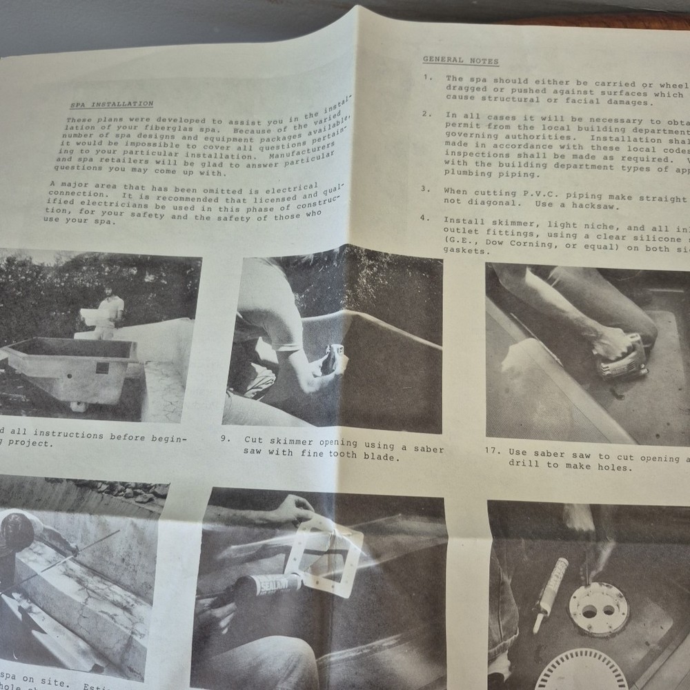 How To Plumb And Deck A Spa Large Foldable Plans Instructions by Don Runyan