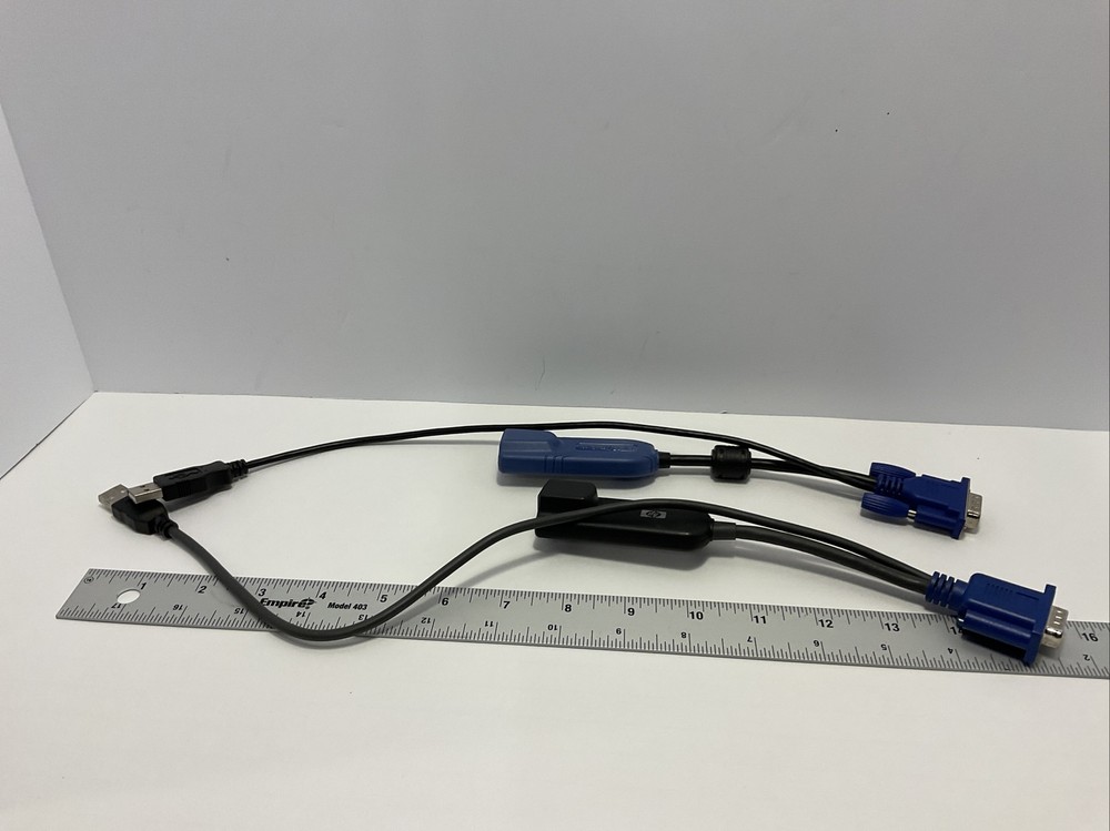 HP 520-341-002 (1) & Raritan D2CIMVUSB (1) Pulled From Working Environment