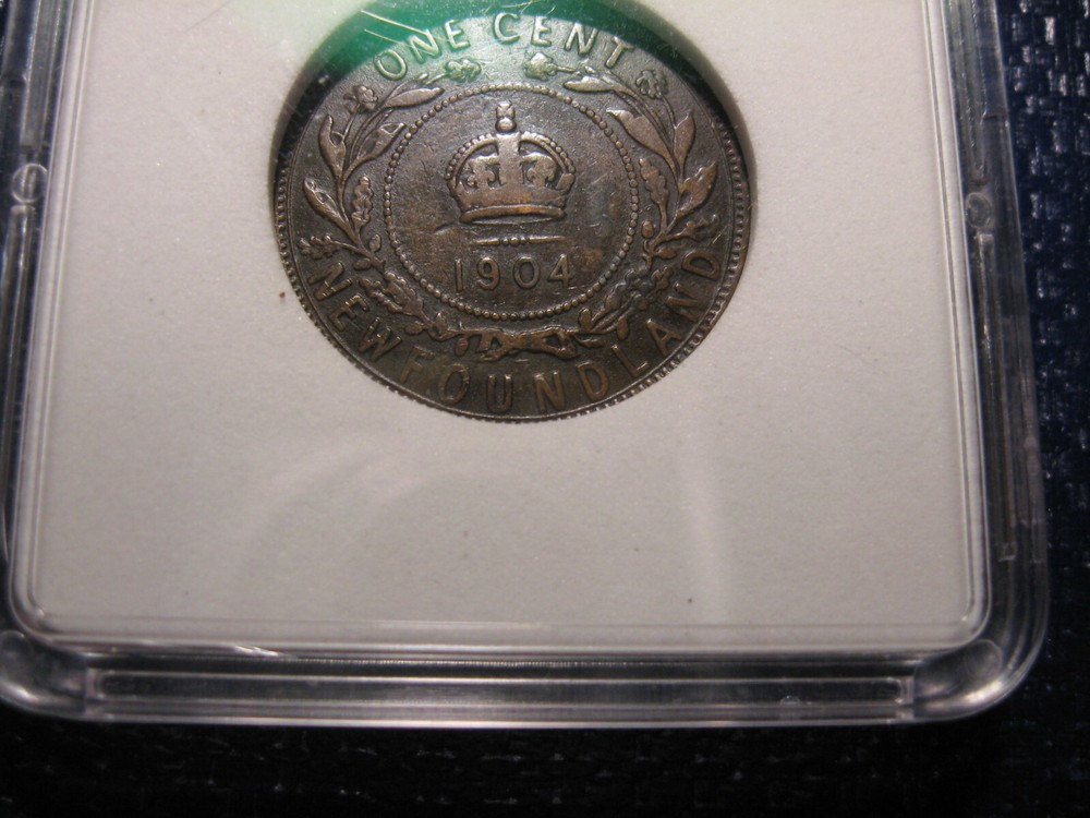 1904 Newfoundland coin set