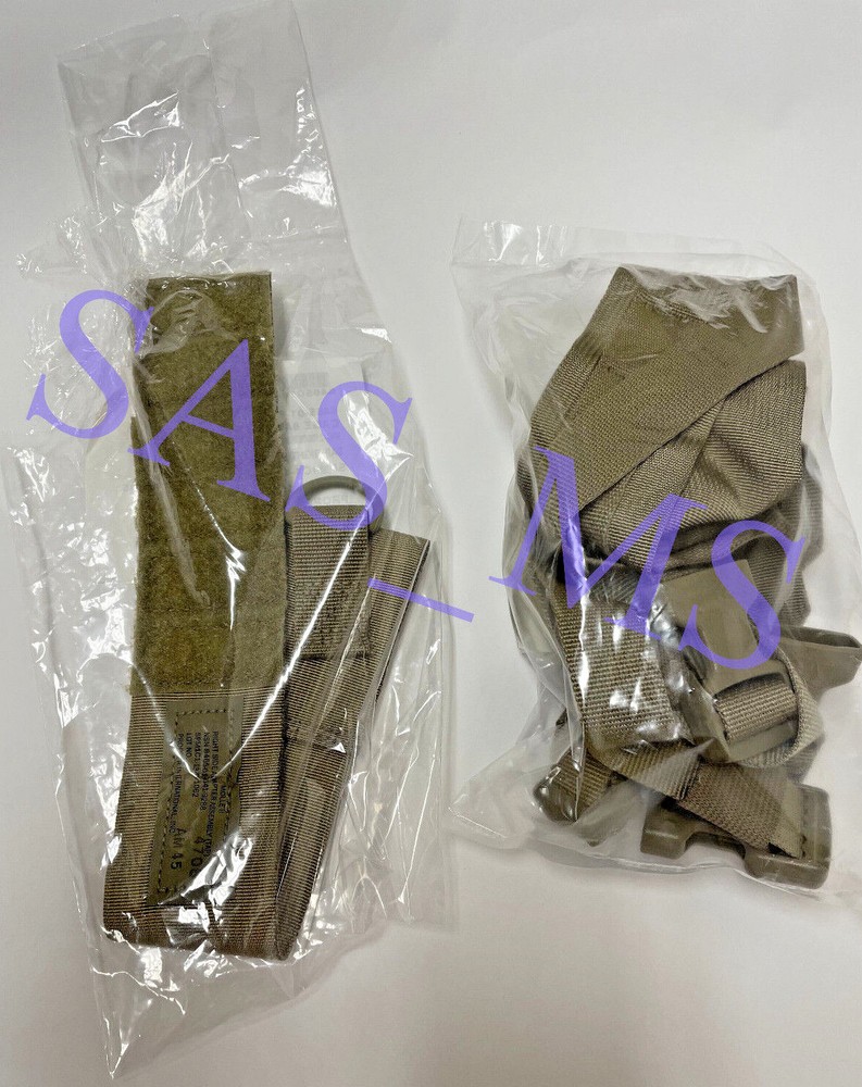 W2 OCP TAN TACTICAL ASSAULT PANEL TAP SHOULDER STRAPS & RIGHT ADAPTER ASSEMBLY