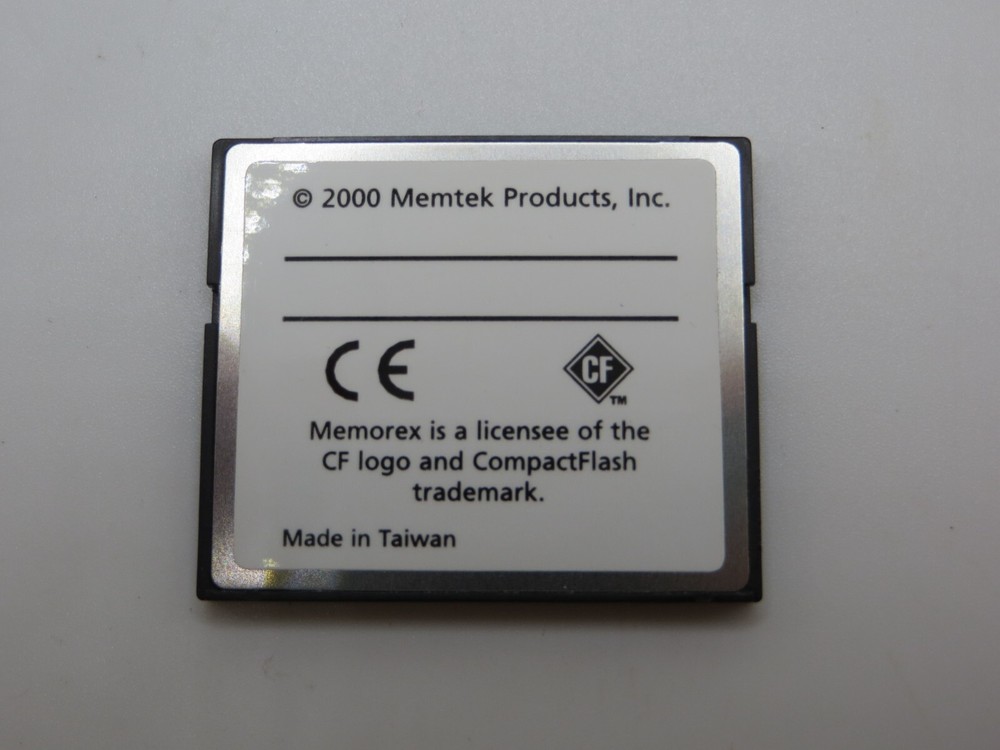 MEMOREX 32MB CompactFlash Memory Card camera card