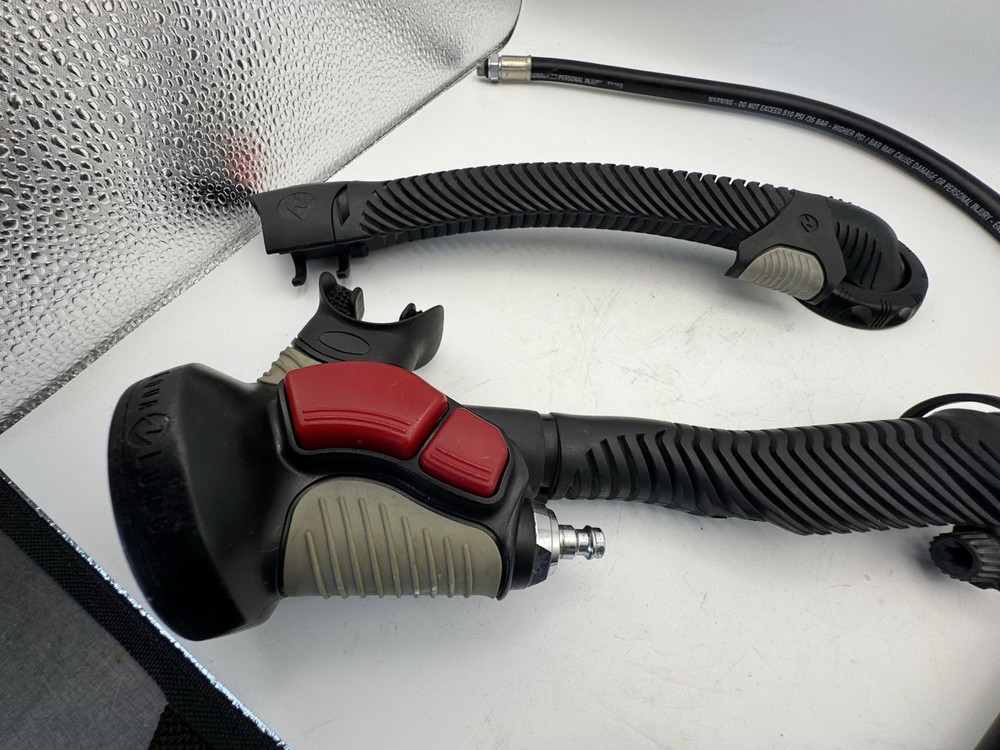 Aqualung Air Source Octo Inflator QD Scuba Dive Safe Second Regulator