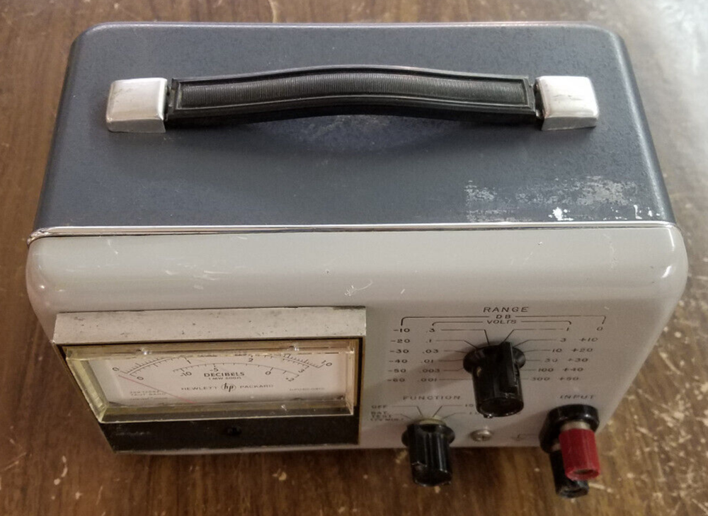 HP 403A AC Transistor Voltmeter, Agilent Keysight