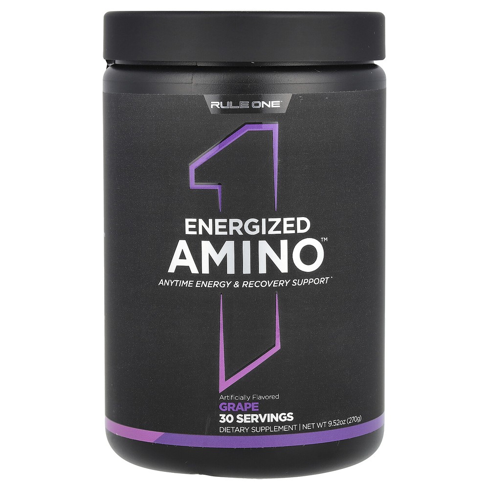 Energized Amino, Grape, 9.52 oz (270 g)