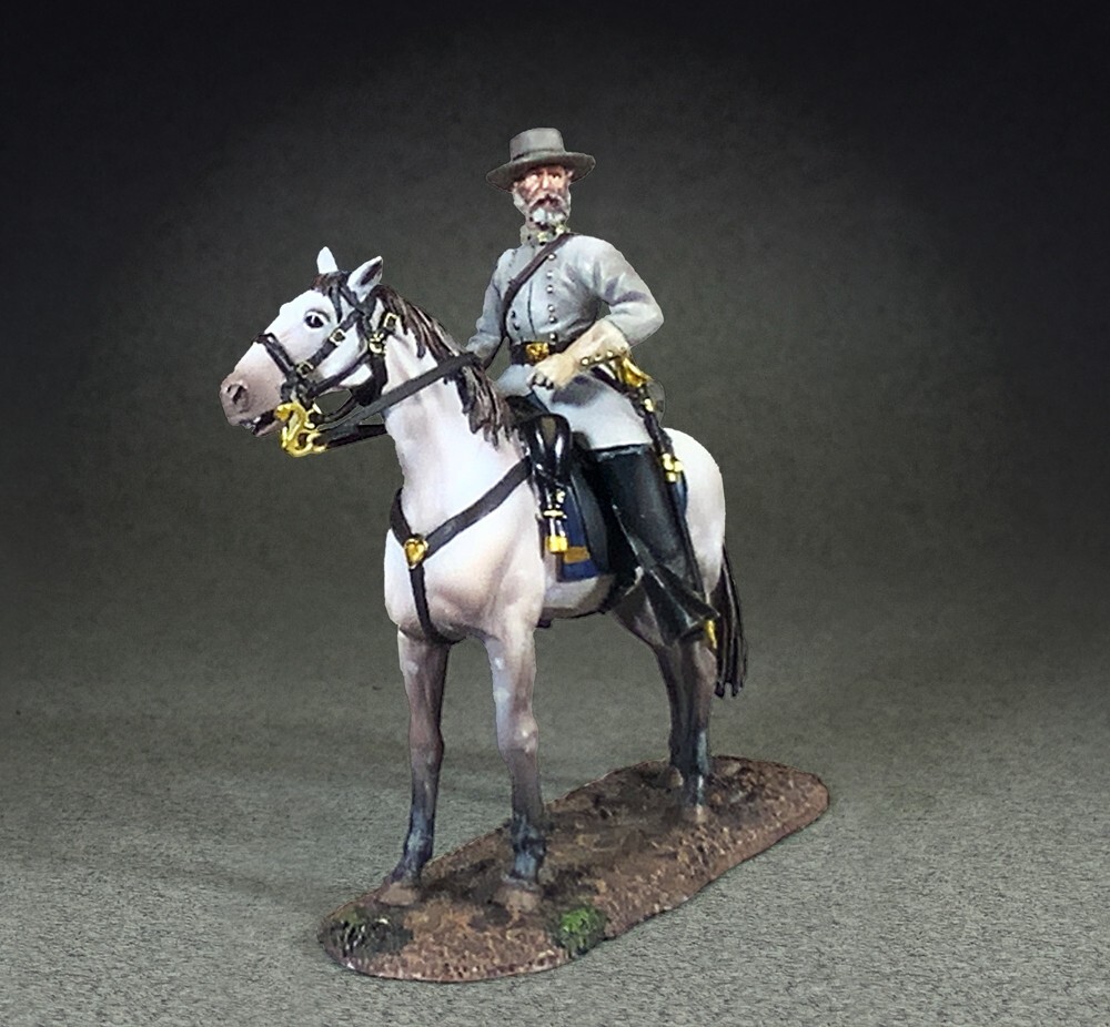BRITAINS CIVIL WAR CONFEDERATE 31451 CONFEDERATE GENERAL ROBERT E. LEE MOUNTED