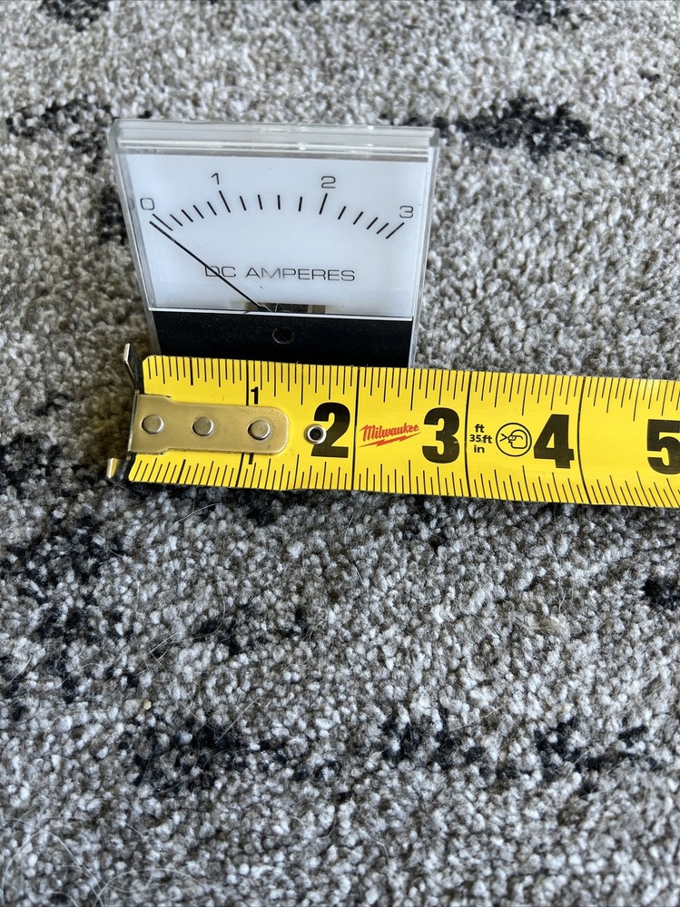 Amperes Meter DC 0-3 HAM RADIO