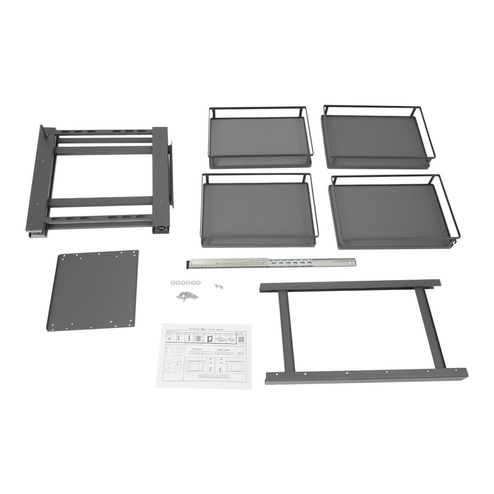 Cabinet Pull-out Storage Rack Pull Out Corner Organizer for Kitchen Cabinet