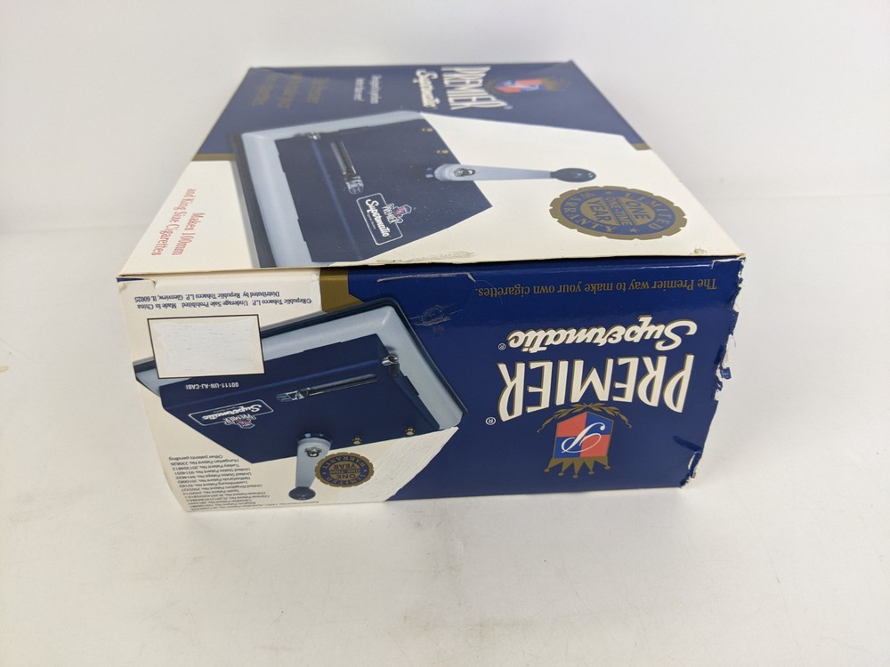 PREMIER Supermatic Cigarette Injector Machine Makes 100mm Regular & King #2