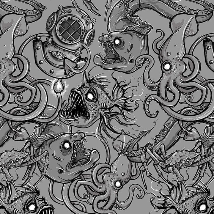 Spacefish Army Scuba Headband - Deep Sea