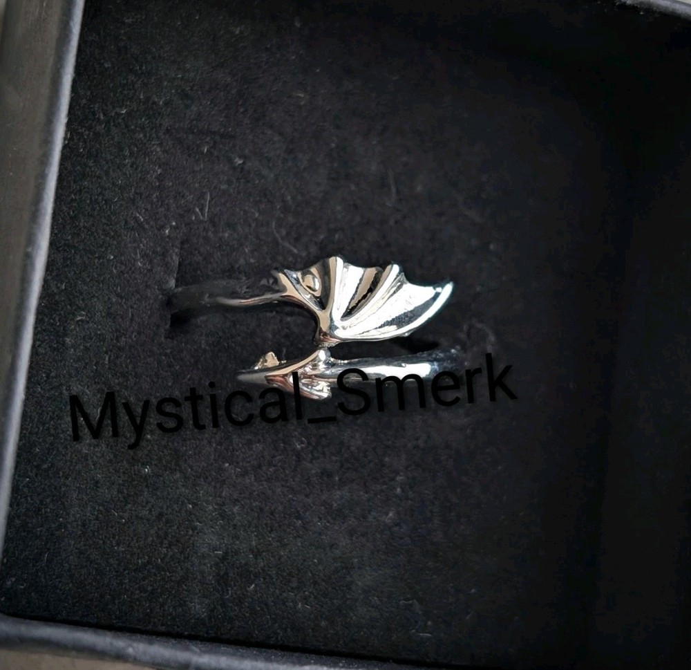 Haunted Doll Active Spirit Negative Demon Cursed Witch Devils Tail Silver Ring L