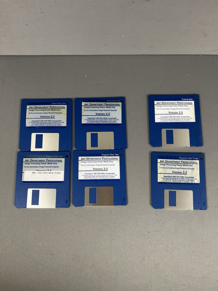 Art Department Professional 2.5 for Commodore Amiga (disk only) 1994