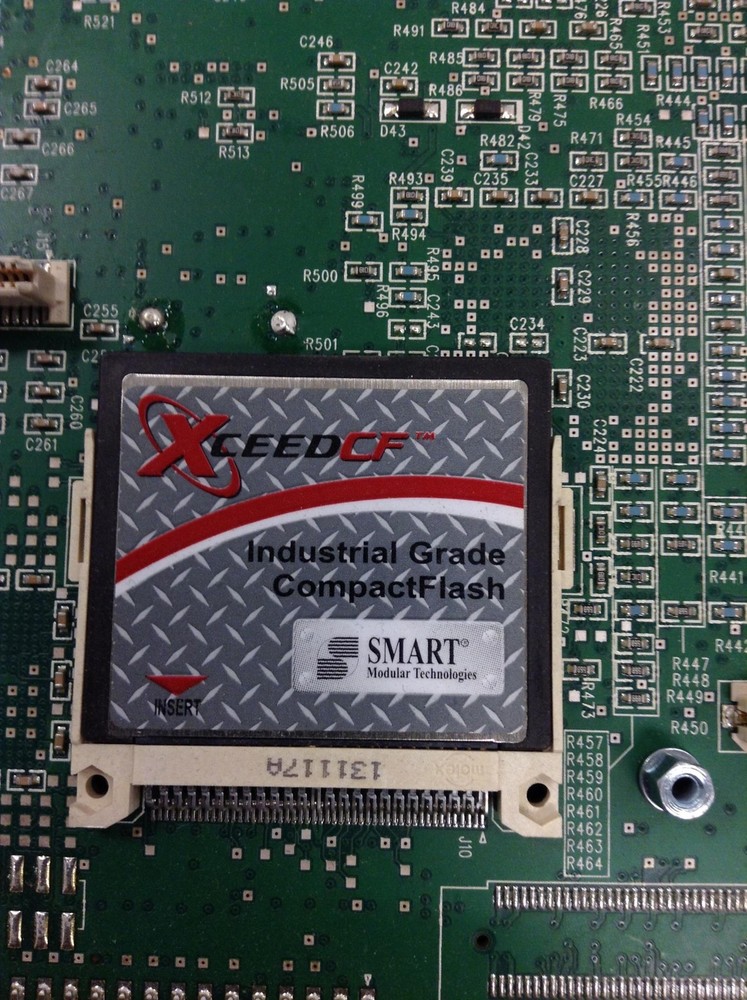 KRONOS 6600415-101 Time Clock Main Board w/ 128MB XceedCf Compact Flash, WORKING