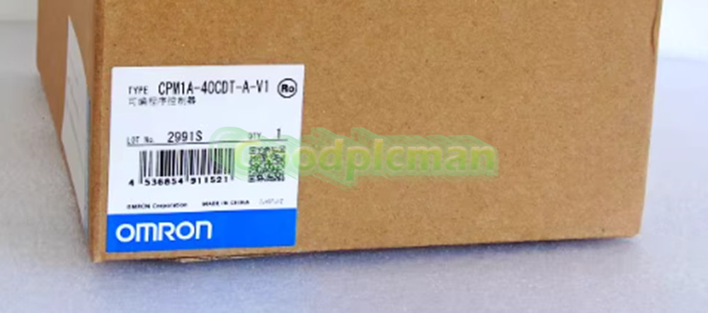 NEW OMRON CPM1A-40CDT-A-V1 PROGRAMMABLE RELAY CPU MODULE PLC 1Pcs/