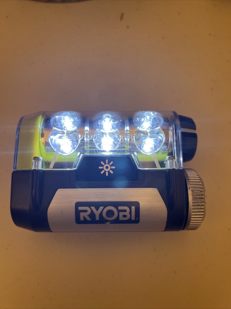 Ryobi Tek4 Flashlight/Worklight RP4410 Bare Tool With No Battery , TESTED
